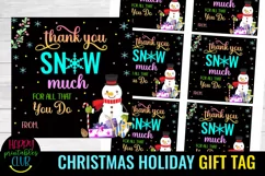 PRINTABLE CHRISTMAS HOLIDAY GIFT TAGS FOR STUDENTS AND TEACHERS