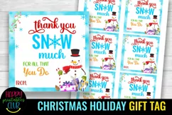 PRINTABLE CHRISTMAS HOLIDAY GIFT TAGS FOR STUDENTS AND TEACHERS