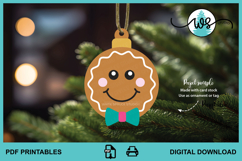 Printable Christmas Ornament Tags Bundle Holiday Gift Tags Product Image 12