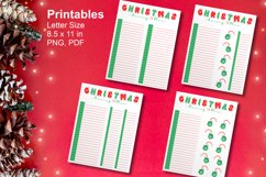 Printable Christmas Saving Tracker Set of 4 Pages