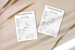 Printable Doctor Referral Form Template Product Image 9