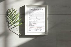Printable Doctor Referral Form Template Product Image 8