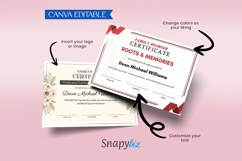 Family Reunion Certificate Canva Template Bundle Product Image 3