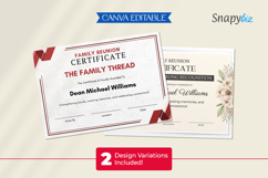 Family Reunion Certificate Canva Template Bundle Product Image 5