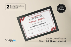 Family Reunion Certificate Canva Template Bundle Product Image 6