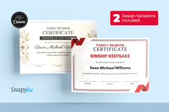 Family Reunion Certificate Canva Template Bundle Product Image 7