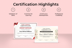 Family Reunion Certificate Canva Template Bundle Product Image 8