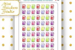 Kawaii Fill cars with Gas Reminder Gas station Stickers Product Image 3