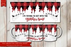 Christmas Mug Sublimation Design for Coffee Mugs 11oz and 15oz size