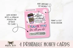 Nurse Money Card Folders - 4 PNG Printable Designs Product Image 2