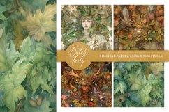 Seamless Celtic Fairytale Wallpapers - Seamless Patterns Product Image 5