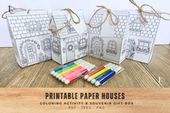 Printable Paper Houses Product Image 1