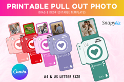 Printable Pull Out Photo Card Canva Template Product Image 2