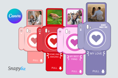 Printable Pull Out Photo Card Canva Template Product Image 6