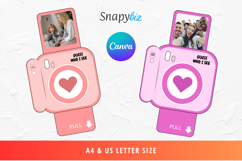 Printable Pull Out Photo Card Canva Template Product Image 7