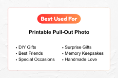 Printable Pull Out Photo Card Canva Template Product Image 10