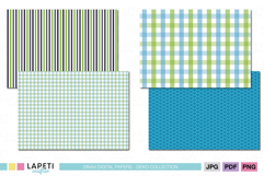 Digital patterned papers for craft projects