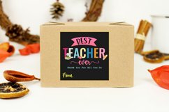 Best Teacher Ever End of School Gift Tags I Teacher Appreciation Gift Tags