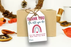 PRINTABLE TEACHER APPRECIATION GIFT TAGS I END OF SCHOOL GIFT TAGS