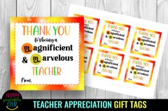 PRINTABLE TEACHER APPRECIATION GIFT TAGS I END OF SCHOOL GIFT TAGS