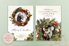 PSD Photo Christmas Card - Postcard & E-card - Set #1 Product Image 2