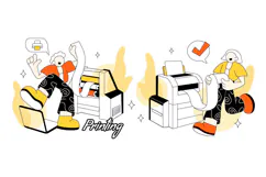 5 Printing Vector Illustration Product Image 2