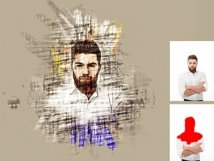 Pro Sketch Book Photoshop Action Product Image 6