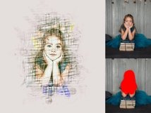 Pro Sketch Book Photoshop Action Product Image 4