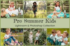 10 Pro Summer Kids Photo Editing Collection Product Image 1