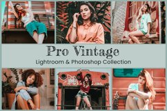 Vintage Lightroom Mobile Presets Photoshop LUTs Filters Product Image 1