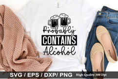 Alcohol SVG Design - Alcohol T-shirt Design Product Image 3