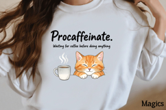 Procaffeinate waiting for coffee png Product Image 2