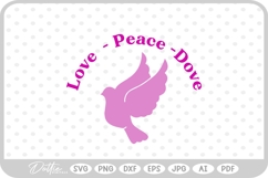 Dove Quote SVG PNG DXF Product Image 1