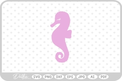 Seahorse SVG PNG DXF Product Image 1