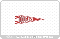 Cougars Sports Team SVG PNG DXF Product Image 1