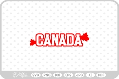 Canada Day SVG PNG DXF Product Image 1