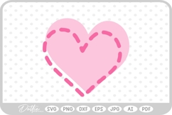 Heart Shape SVG PNG DXF Product Image 1