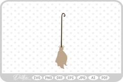 Broomstick Witches Broom Halloween SVG PNG DXF Product Image 1