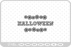 Spooky Season Design Halloween Quote SVG PNG DXF Product Image 1