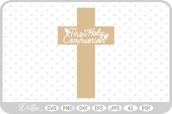 First Holy Communion SVG PNG DXF Product Image 1