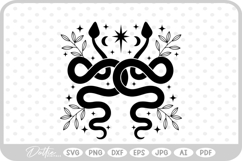 Snake SVG PNG DXF Product Image 1