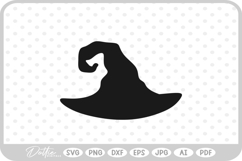 Halloween Witch Hat SVG PNG DXF Product Image 1
