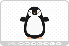 Penguin SVG PNG DXF Product Image 1