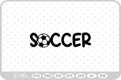 Soccer Football SVG PNG DXF Product Image 1