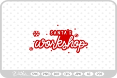 Christmas Quote Script Festive Winter SVG PNG DXF Product Image 1