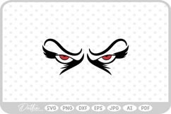 Clown Halloween Face Scary SVG PNG DXF Product Image 1
