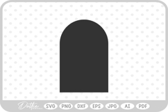 Gravestone Cemetery RIP Halloween Spooky Season SVG PNG DXF Product Image 1