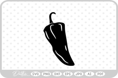 Chili Pepper SVG PNG DXF Product Image 1