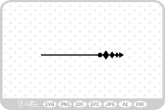 Decorative Line SVG PNG DXF Product Image 1