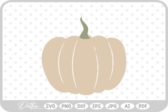 Pumpkin Halloween Autumn Fall Thanksgiving SVG PNG DXF Product Image 1